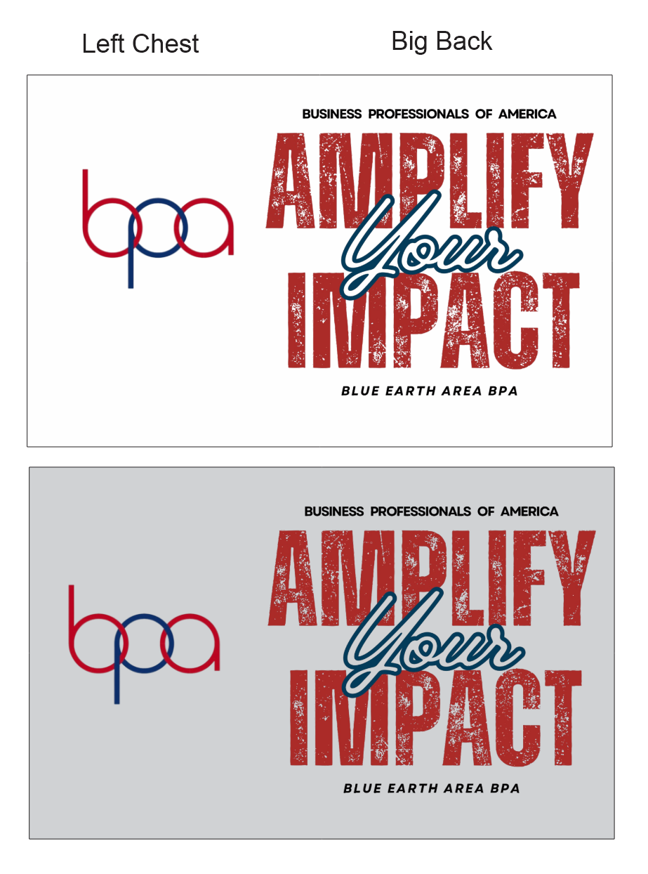 BPA 2025 - Adult unisex Tshirt/Crewneck/Hoodie - Order deadline 8/24/25