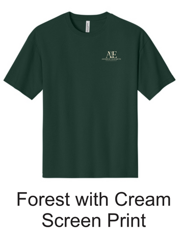 AE Photography Tshirt - Left Chest Full Logo Screen Print