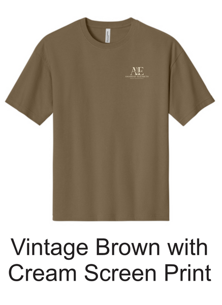 AE Photography Tshirt - Left Chest Full Logo Screen Print