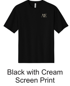 AE Photography Tshirt - Left Chest AE Only Screen Print