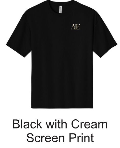 AE Photography Tshirt - Left Chest AE Only Screen Print