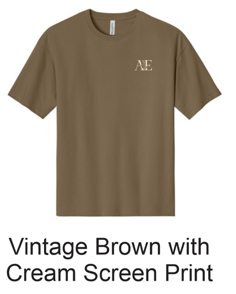 AE Photography Tshirt - Left Chest AE Only Screen Print