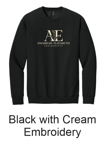 AE Photography Crewneck - Full Front Logo Embroidery