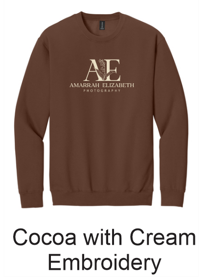 AE Photography Crewneck - Full Front Logo Embroidery