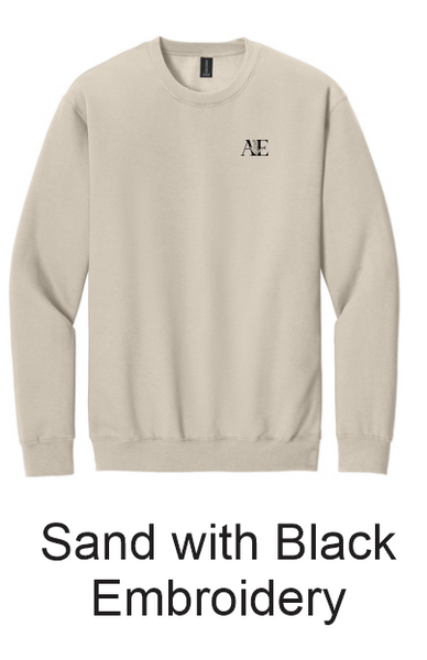 AE Photography Crewneck - Left Chest AE Logo Only Embroidery
