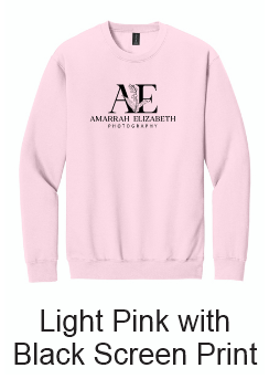 AE Photography Crewneck - Full Front Logo Screen Print