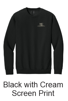AE Photography Crewneck - Left Chest Full Logo Screen Print