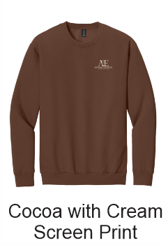 AE Photography Crewneck - Left Chest Full Logo Screen Print