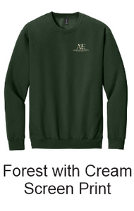 AE Photography Crewneck - Left Chest Full Logo Screen Print