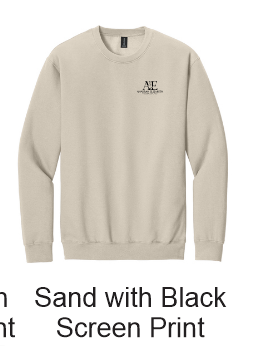 AE Photography Crewneck - Left Chest Full Logo Screen Print