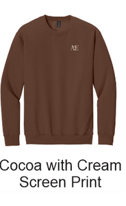 AE Photography Crewneck - Left Chest AE Logo Only Screen Print