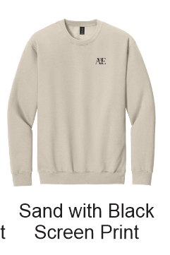 AE Photography Crewneck - Left Chest AE Logo Only Screen Print