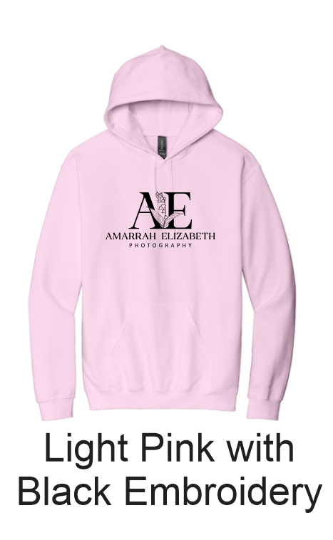 AE Photography Hoodie - Full Front Logo Embroidery