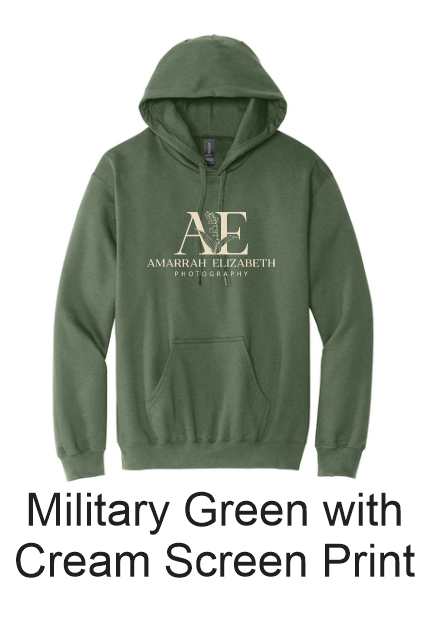 AE Photography Hoodie - Full Front Logo Screen Print