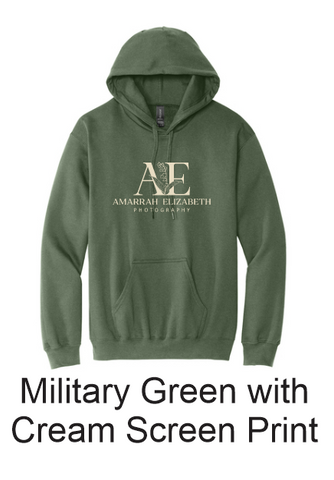 AE Photography Hoodie - Full Front Logo Screen Print