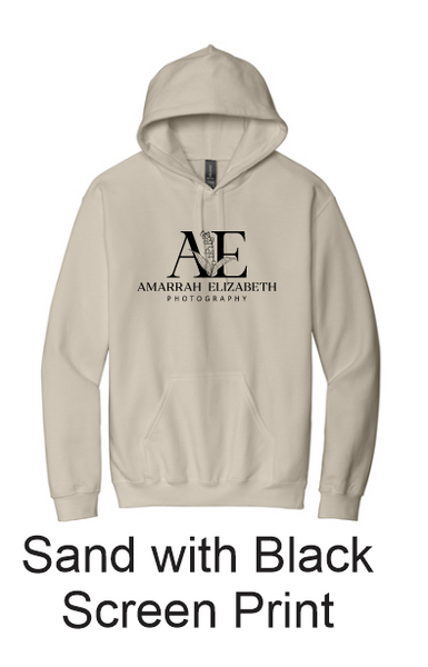 AE Photography Hoodie - Full Front Logo Screen Print