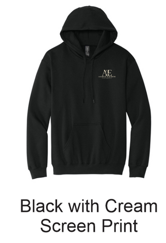 AE Photography Hoodie - Left Chest Full Logo Screen Print