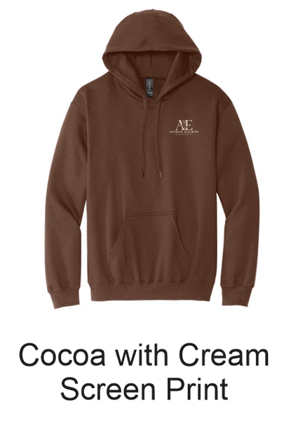 AE Photography Hoodie - Left Chest Full Logo Screen Print