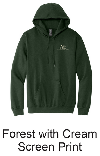 AE Photography Hoodie - Left Chest Full Logo Screen Print