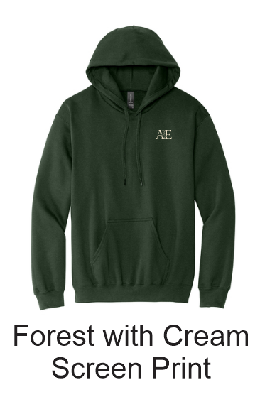 AE Photography Hoodie - Left Chest AE Logo Only Screen Print