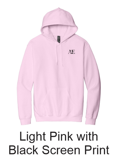 AE Photography Hoodie - Left Chest AE Logo Only Screen Print