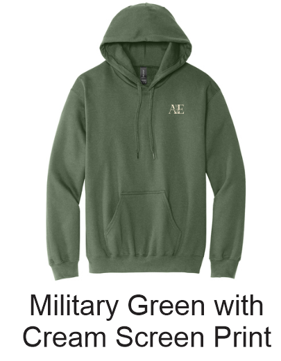 AE Photography Hoodie - Left Chest AE Logo Only Screen Print
