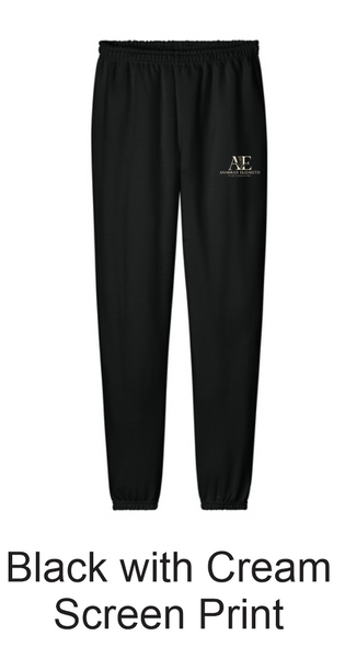 AE Photography Sweatpants - Left Thigh Full Logo Screen Print