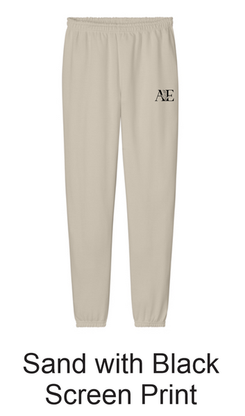 AE Photography Sweatpants - Left Thigh AE Logo Only Screen Print