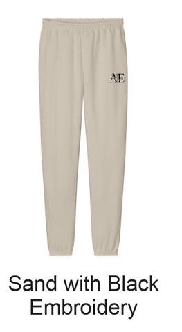 AE Photography Sweatpants - Left Thigh AE Logo Only Embroidery