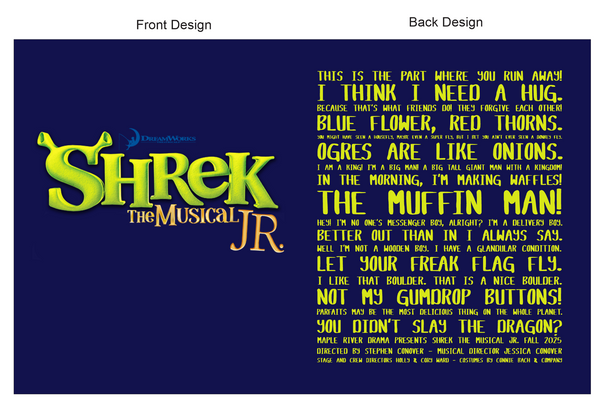 Maple River Fall Drama 2025 - Tshirt - Long Sleeve - Hoodie