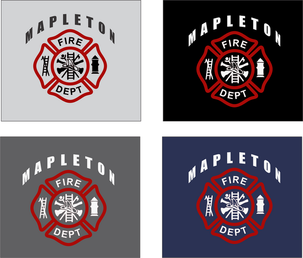 Mapleton Fire Dept 2025 - Embroidered 1/4 Zip