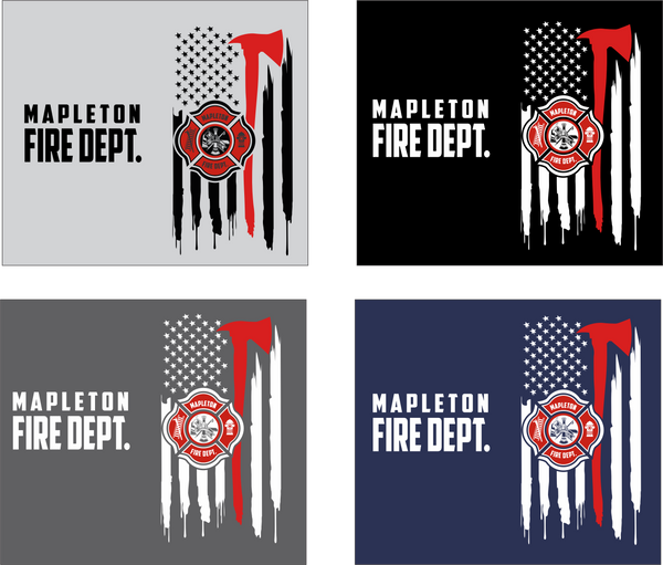 Mapleton Fire Dept 2025 - Long Sleeve - Design 1