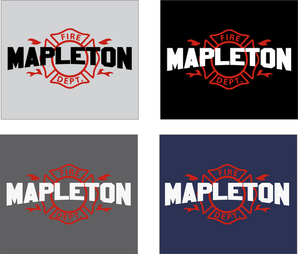 Mapleton Fire Dept 2025 - Tshirt - Design 2