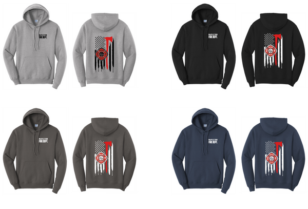 Mapleton Fire Dept 2025 - Hoodie - Design 1