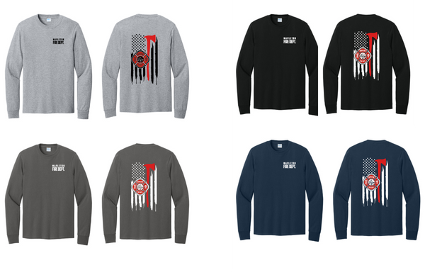 Mapleton Fire Dept 2025 - Long Sleeve - Design 1
