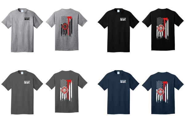 Mapleton Fire Dept 2025 - Tshirt - Design 1