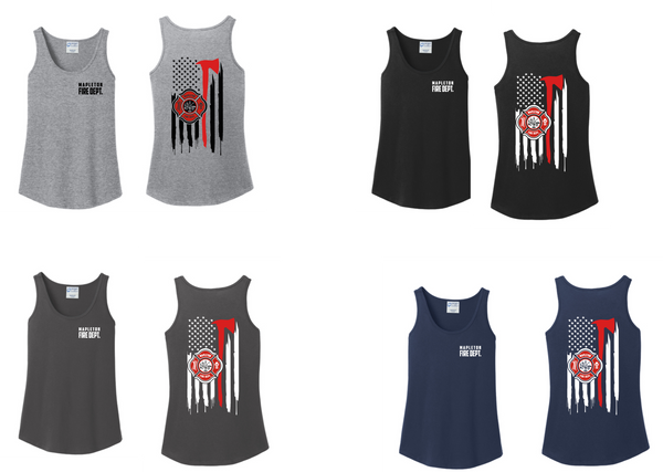 Mapleton Fire Dept 2025 - Women's Tank Top - Design 1